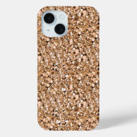 Druzy crystal - rose gold colour