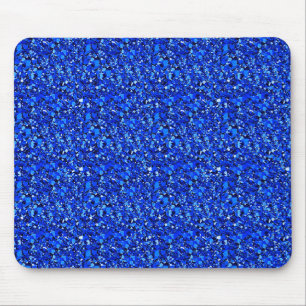 Druzy crystal - Sapphire blue Mouse Pad