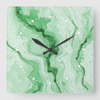 Druzy Forest Green Agate Illusion