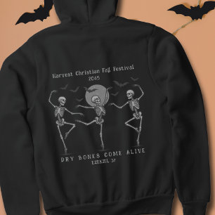 Dry Bones Christian Halloween Fall Festival Church Hoodie