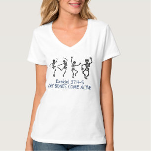 Dry Bones Come Alive Funny Christian Halloween T-Shirt