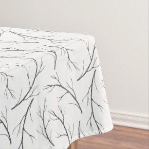 Dry branches tablecloth
