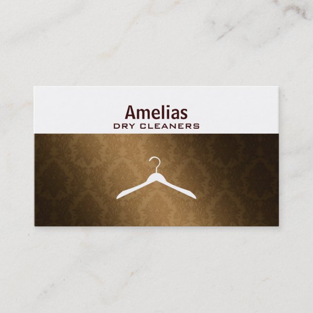 Dry Cleaning Business Cards (Front)