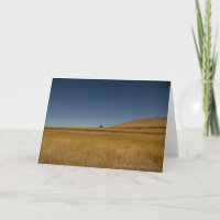 Dry Countryside Greeting Card