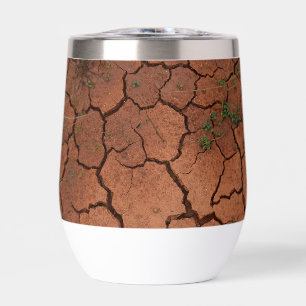 dry, cracked ground