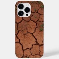 dry, cracked ground