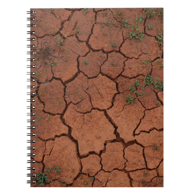 dry, cracked ground notebook (Front)