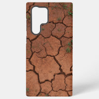 dry, cracked ground