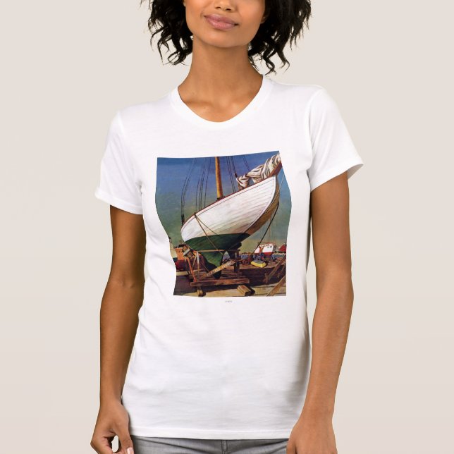 Dry Dock by John Atherton T-Shirt (Front)