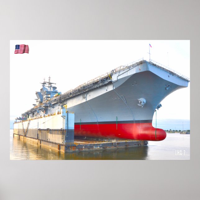 DRY DOCK! – US Naval Vessels Poster (Front)