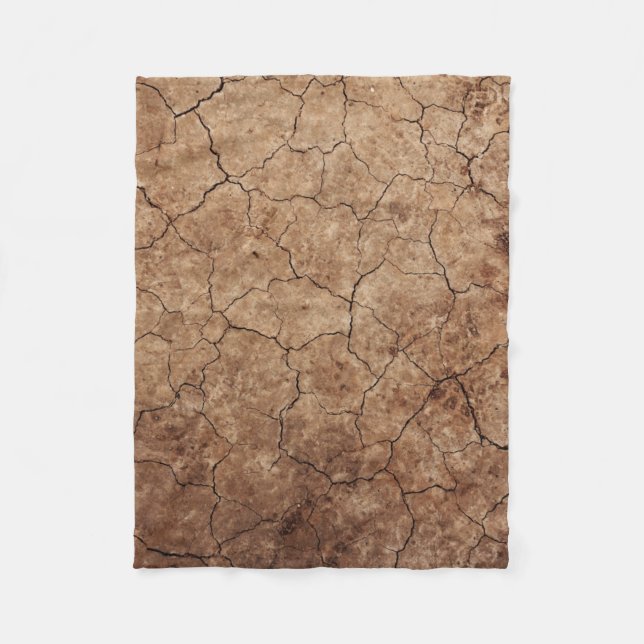 Dry Earth Fleece Blanket (Front)