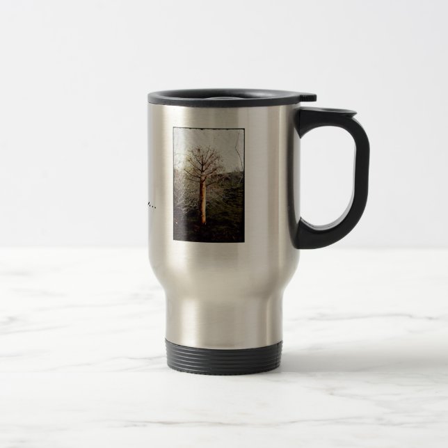 Dry Ferula Plant Travel Mug (Right)