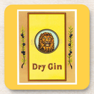 Dry Gin Lion Coaster