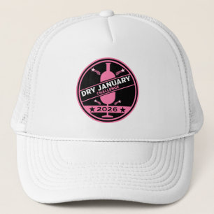 Dry January Challenge Encouragement Trucker Hat