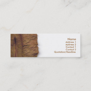 Dry Leaf Business Card