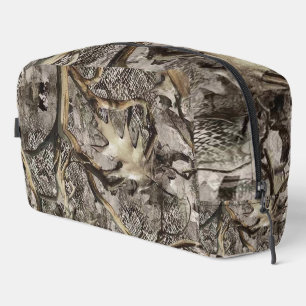Dry Leaves Camo for Hunters Dopp Kit