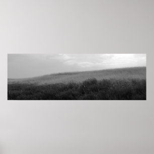 Dry Storm Over Oklahoma Grasslands II (Col Desat) Poster