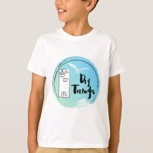 Dry Tortugas bird travel logo T-Shirt