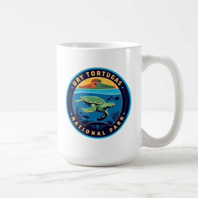 Dry Tortugas National Park Coffee Mug (Right)