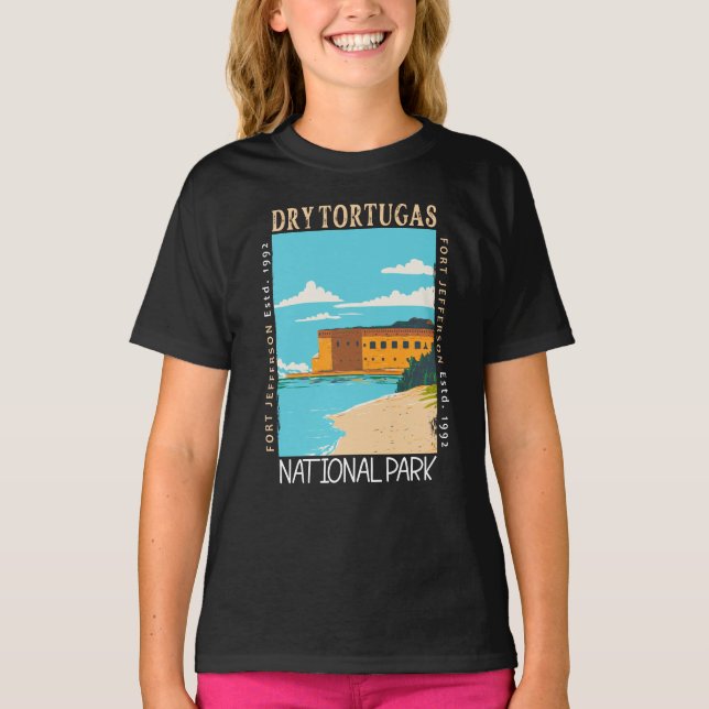Dry Tortugas National Park Florida Fort Jefferson  T-Shirt (Front)