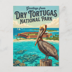 Dry Tortugas National Park Florida Postcard