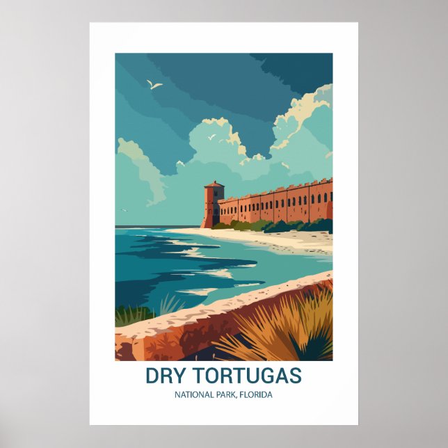 Dry Tortugas National Park Florida USA  Poster (Front)