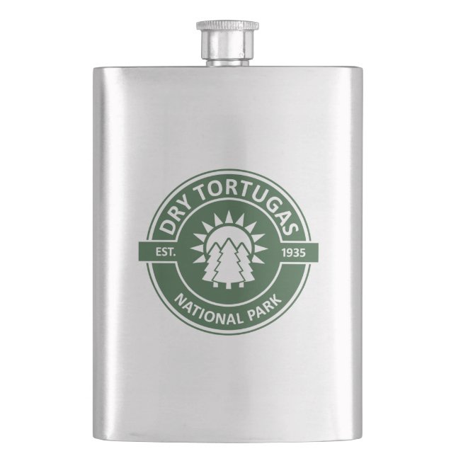 Dry Tortugas National Park Hip Flask (Front)