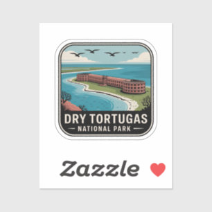 Dry Tortugas National Park Travel Emblem