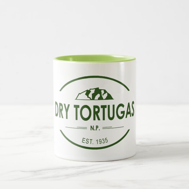 Dry Tortugas National Park Two-Tone Coffee Mug (Center)