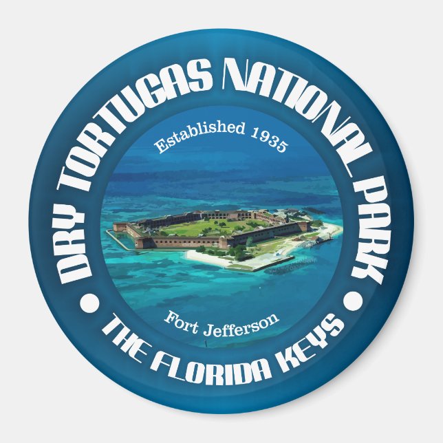 Dry Tortugas NP Magnet (Front)