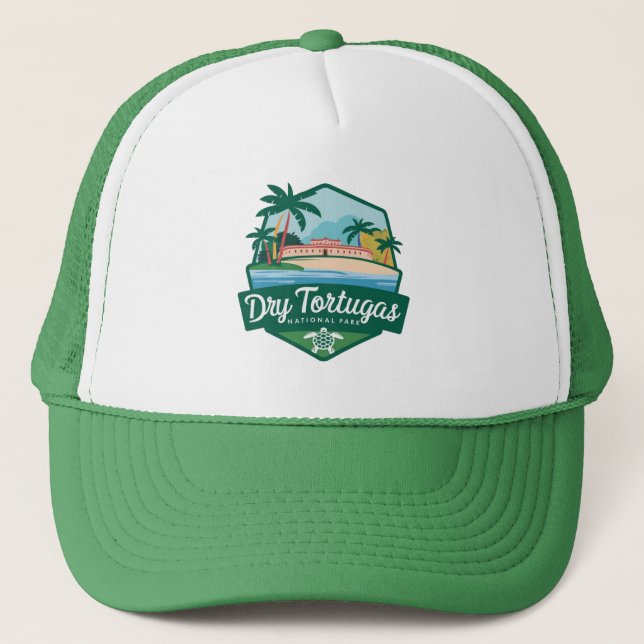Dry Tortugas US National Park Trucker Hat (Front)