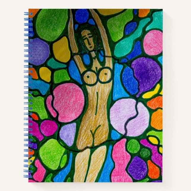 Dryad (wood nymph) notebook (Front)