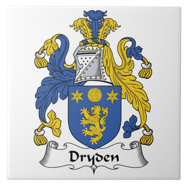 Dryden Family Crest Tile (Front)