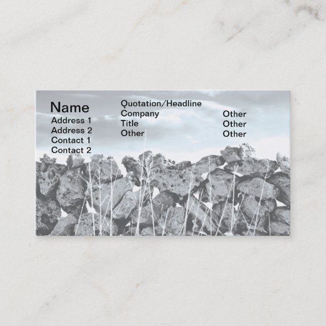 Drywall Business Card (Front)
