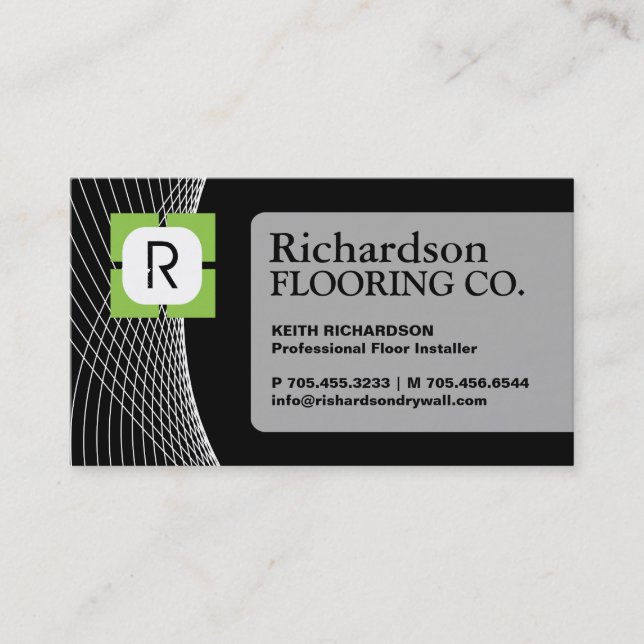 DRYWALL COMPANY BUSINESS CARD (Front)