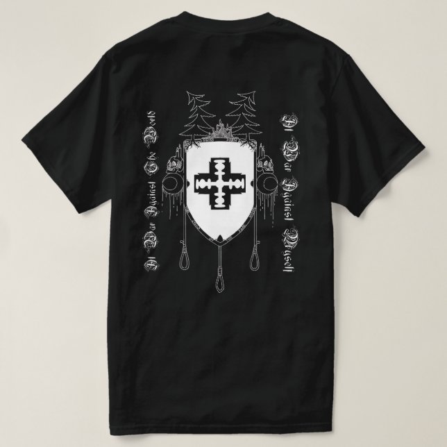 dsbm t-shirt Tcotdm black version (Design Back)