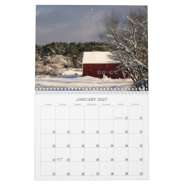 DSC_0022, Visions of New Hampshire Calendar (Jan 2027)