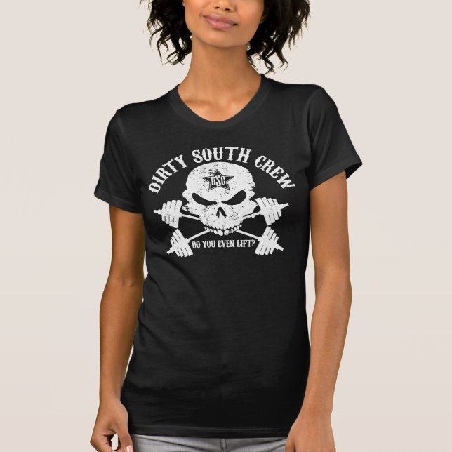 DSC Bones Womens Tank Black (Front)