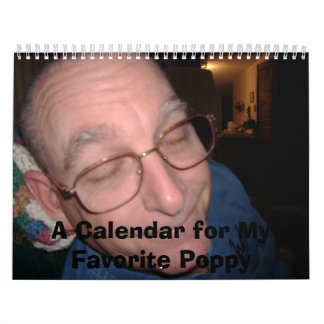 DSCF0001, A Calendar for My Favourite Poppy