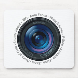 DSLR Feature Mouse Pad