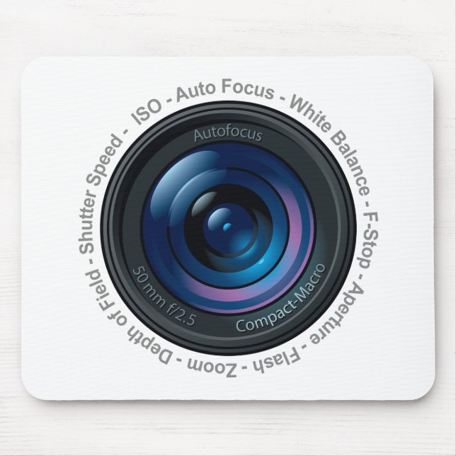 DSLR Feature Mouse Pad (Front)