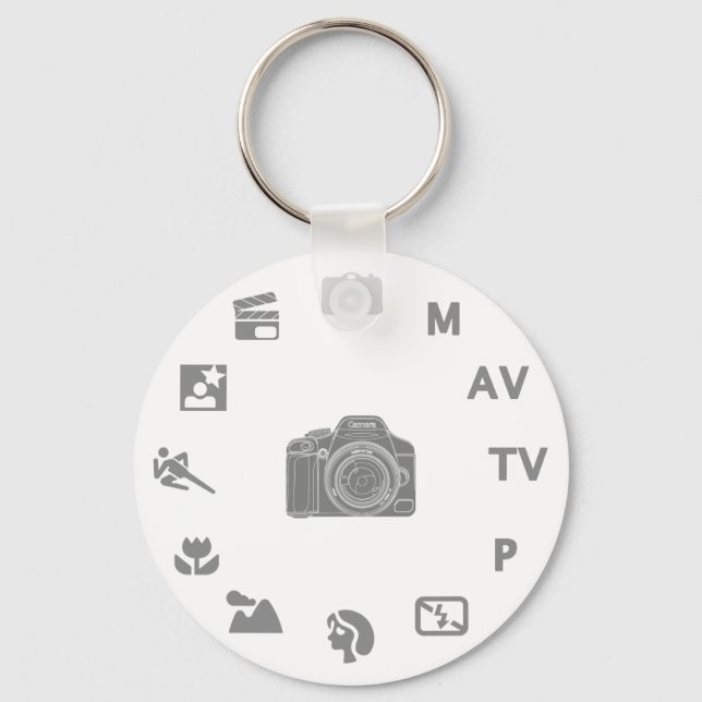 DSLR Mode Key Ring (Front)
