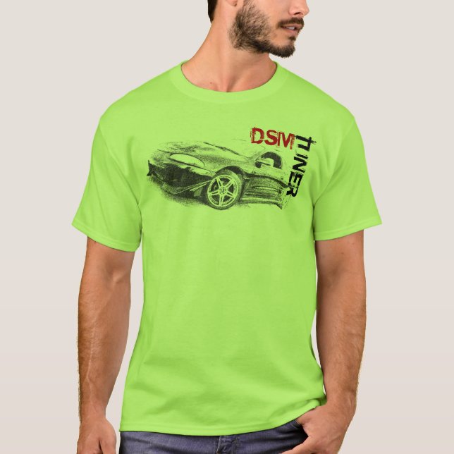 DSM TUNER mitsubishi eclipse shirt (Front)