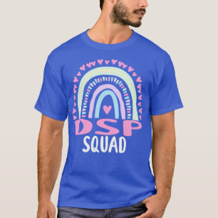 DSP Direct Support Staff SquadParty Matching Women T-Shirt