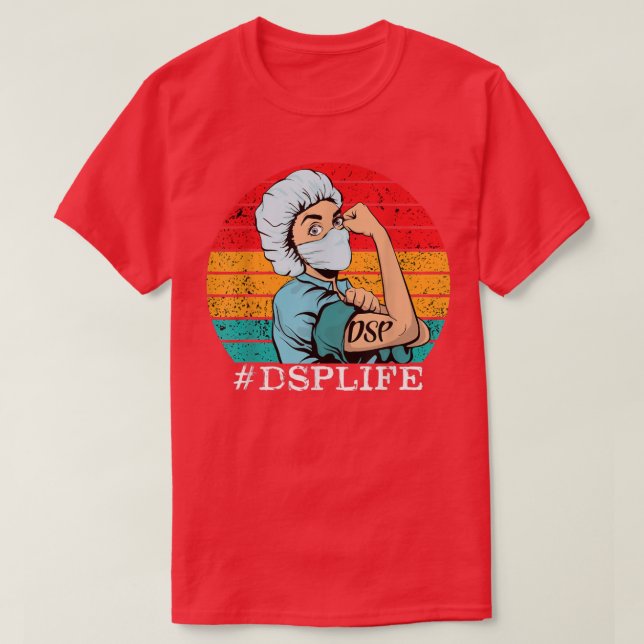 DSP Life Direct Support Persons Direct Support Pro T-Shirt (Design Front)