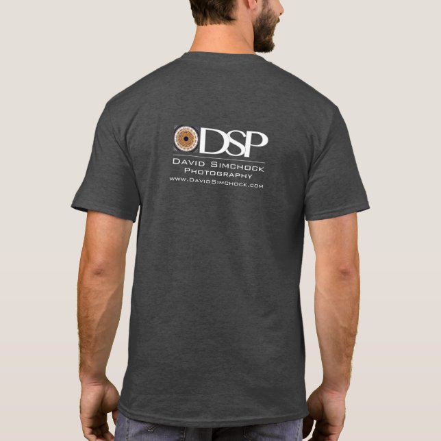 DSP Logo Tee Shirt (front-center logo) (Back)