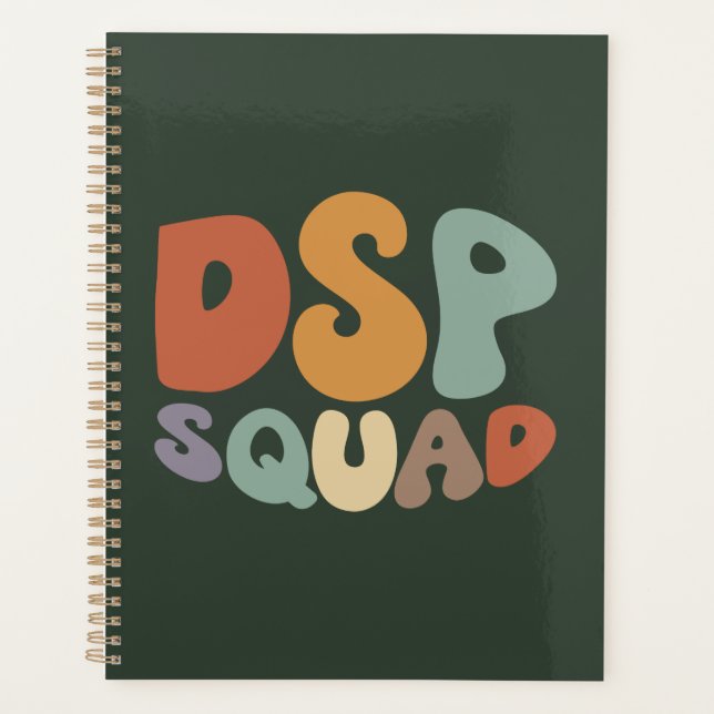 DSP Squad Proud Career Profession Planner (Front)
