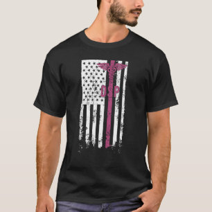 DSP US Flag Direct Support Professional Week 1 T-Shirt