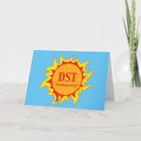 DST Permanently - Daylight Savings Time