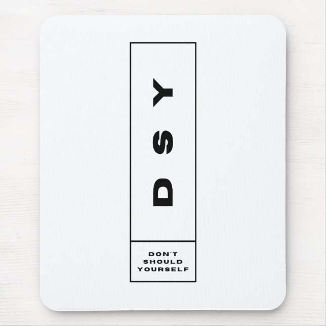 DSY LOGO ONE MOUSE PAD (Front)